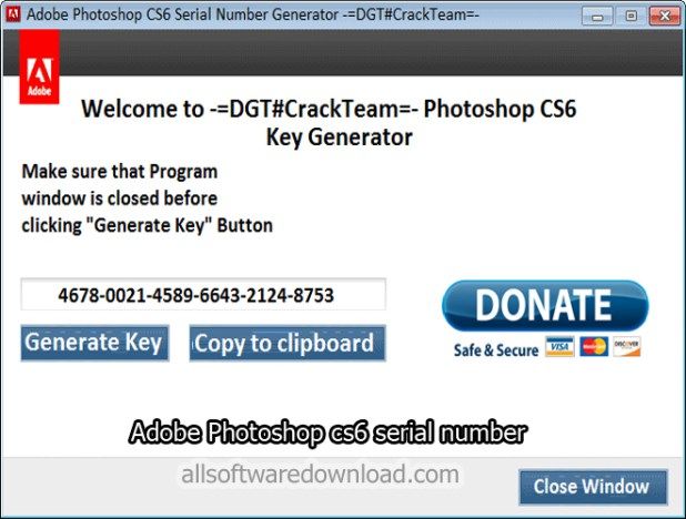 serial photoshop cs6 extended mac